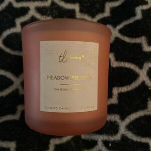 Pink Scented Candle